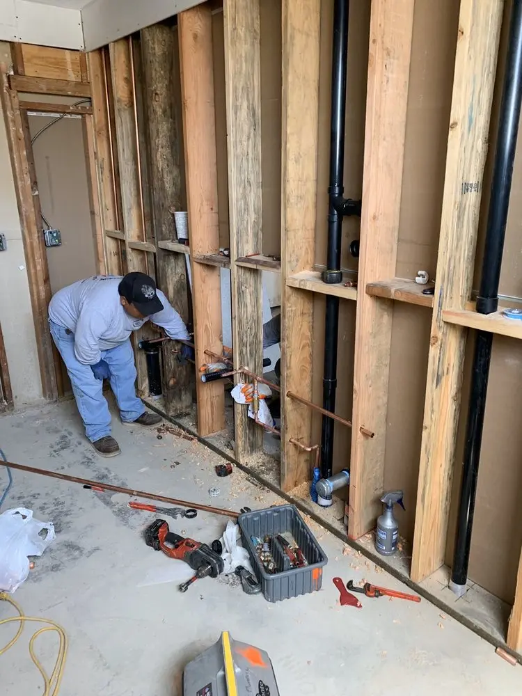 Commercial rough-in plumbing for Trenchless Sewer Repair in Highland Hills